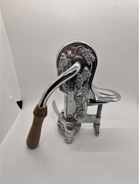 Vintage Rogar Estate Counter Mount Table Top Corkscrew Wine Bottle Opener Bar